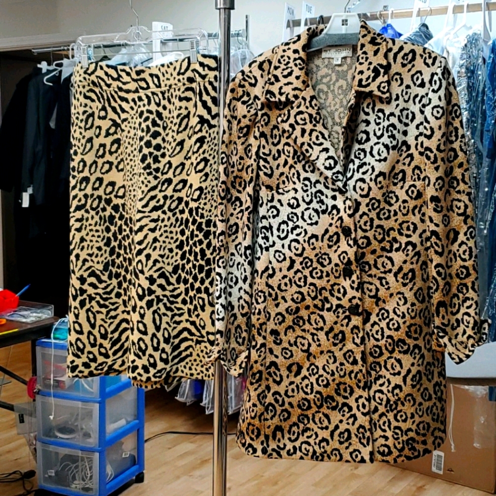2 Piece St John Jacket & Skirt